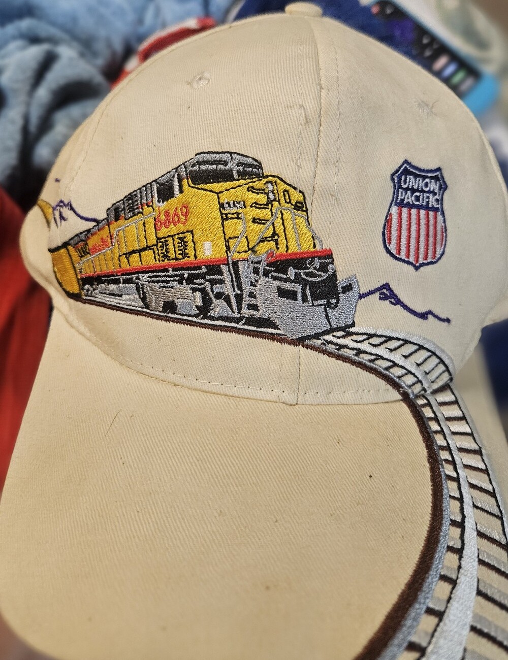 Union Pacific Railroad Embroiderd Cap Estate Item